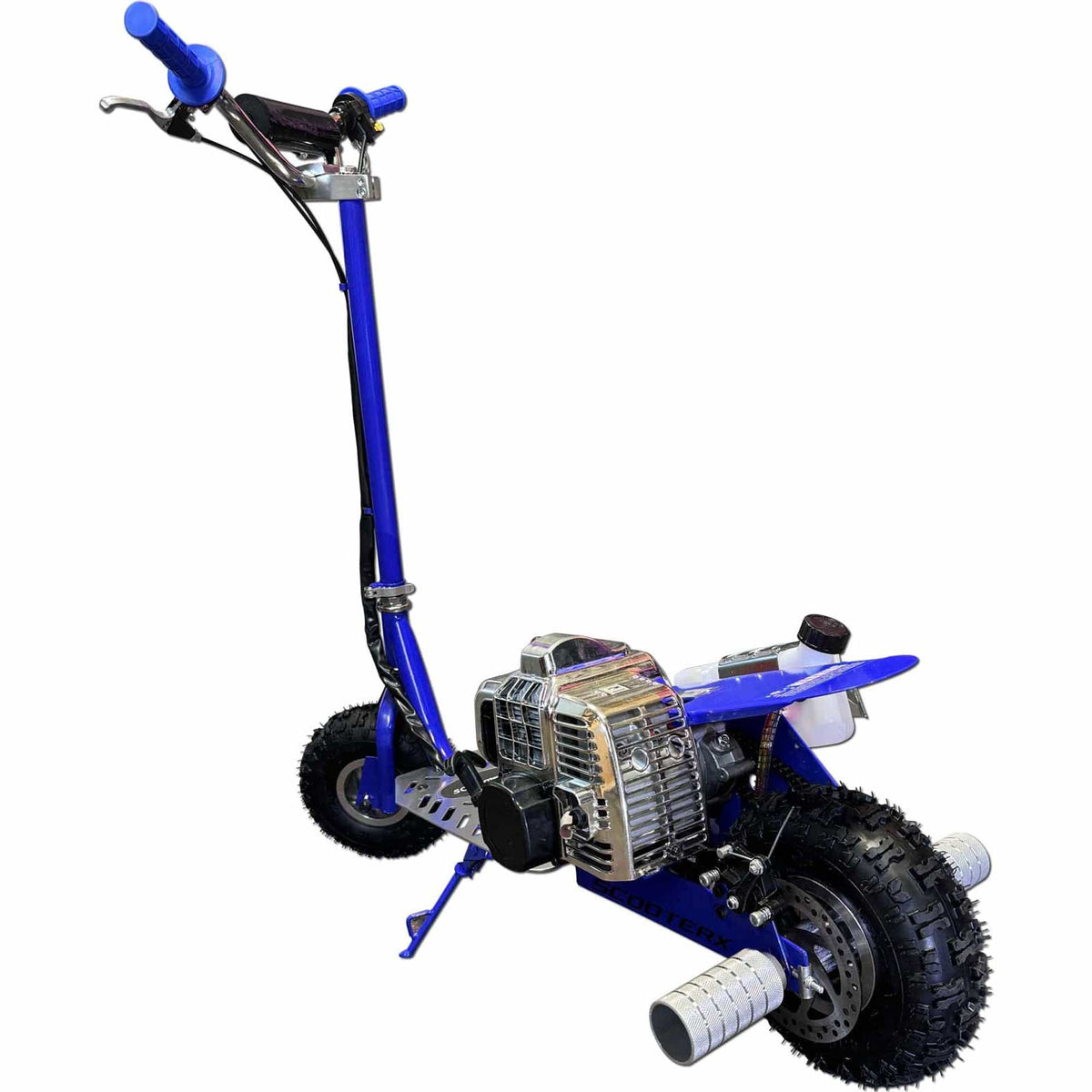Mototec ScooterX Dirt Dog 49cc Black Gas Scooters MotoTec