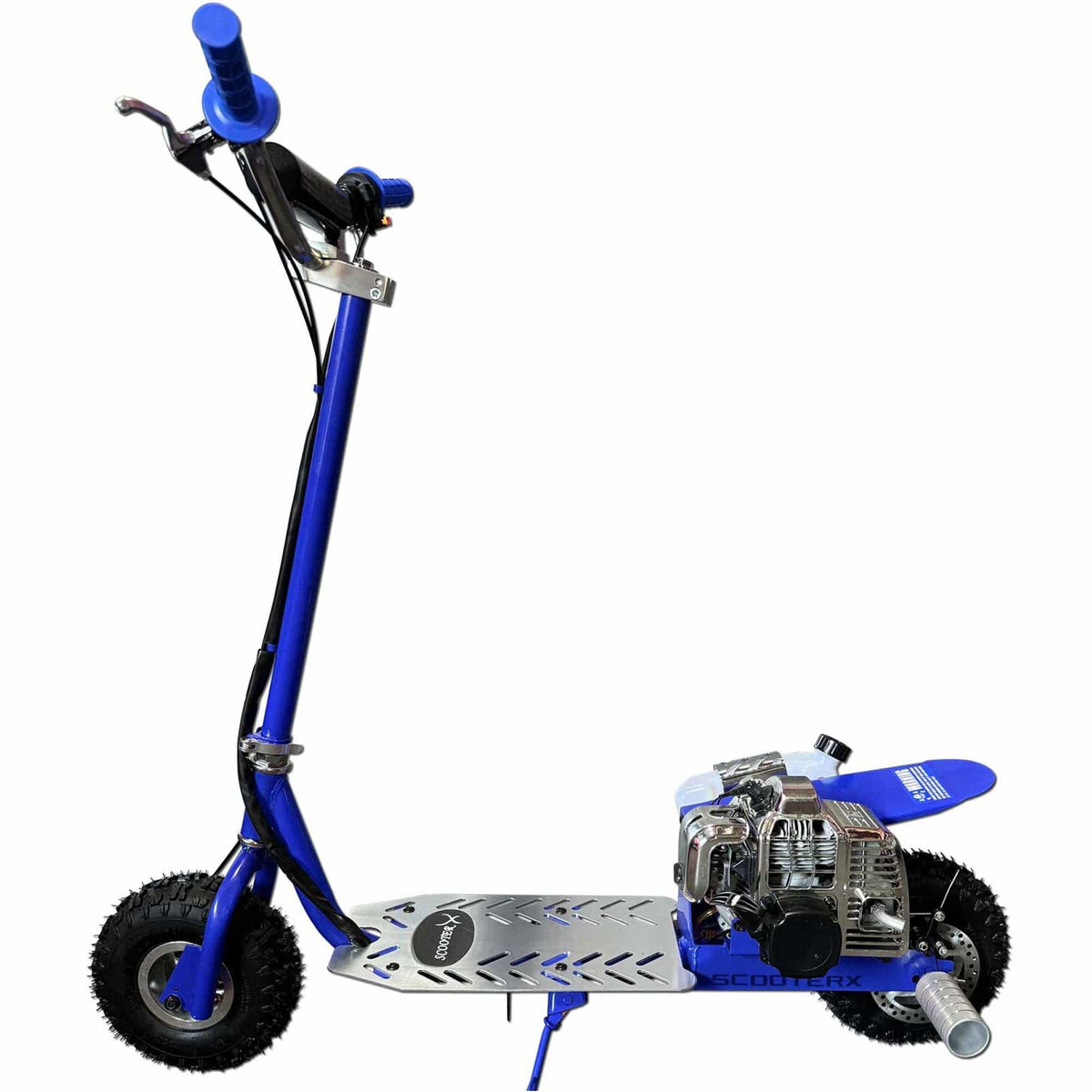 Mototec ScooterX Dirt Dog 49cc Black Gas Scooters MotoTec