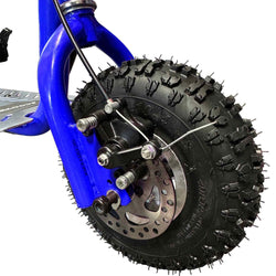 Mototec ScooterX Dirt Dog 49cc Black Gas Scooters MotoTec