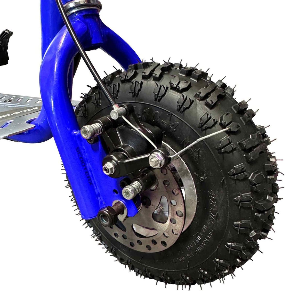 Mototec ScooterX Dirt Dog 49cc Black Gas Scooters MotoTec