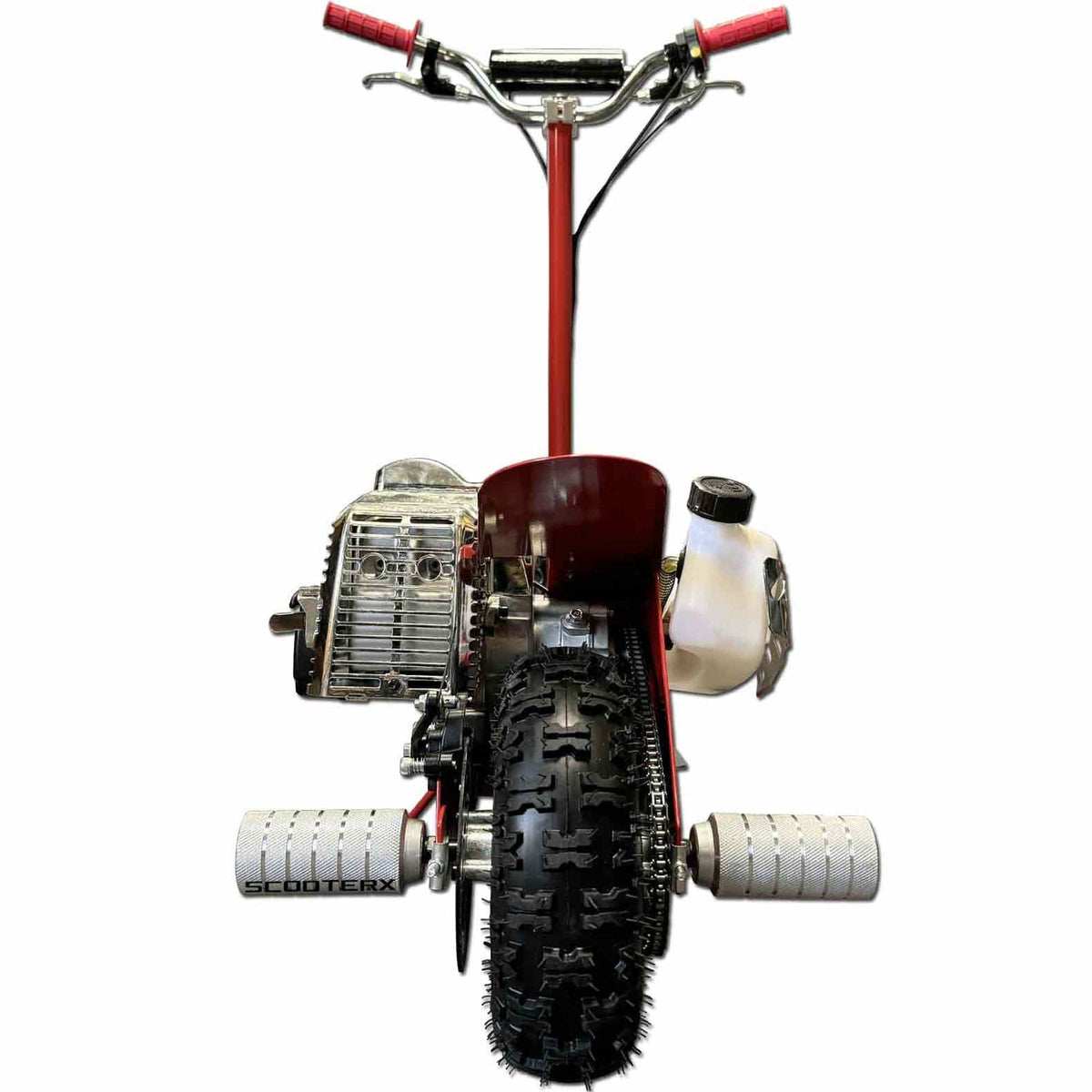 Mototec ScooterX Dirt Dog 49cc Black Gas Scooters MotoTec