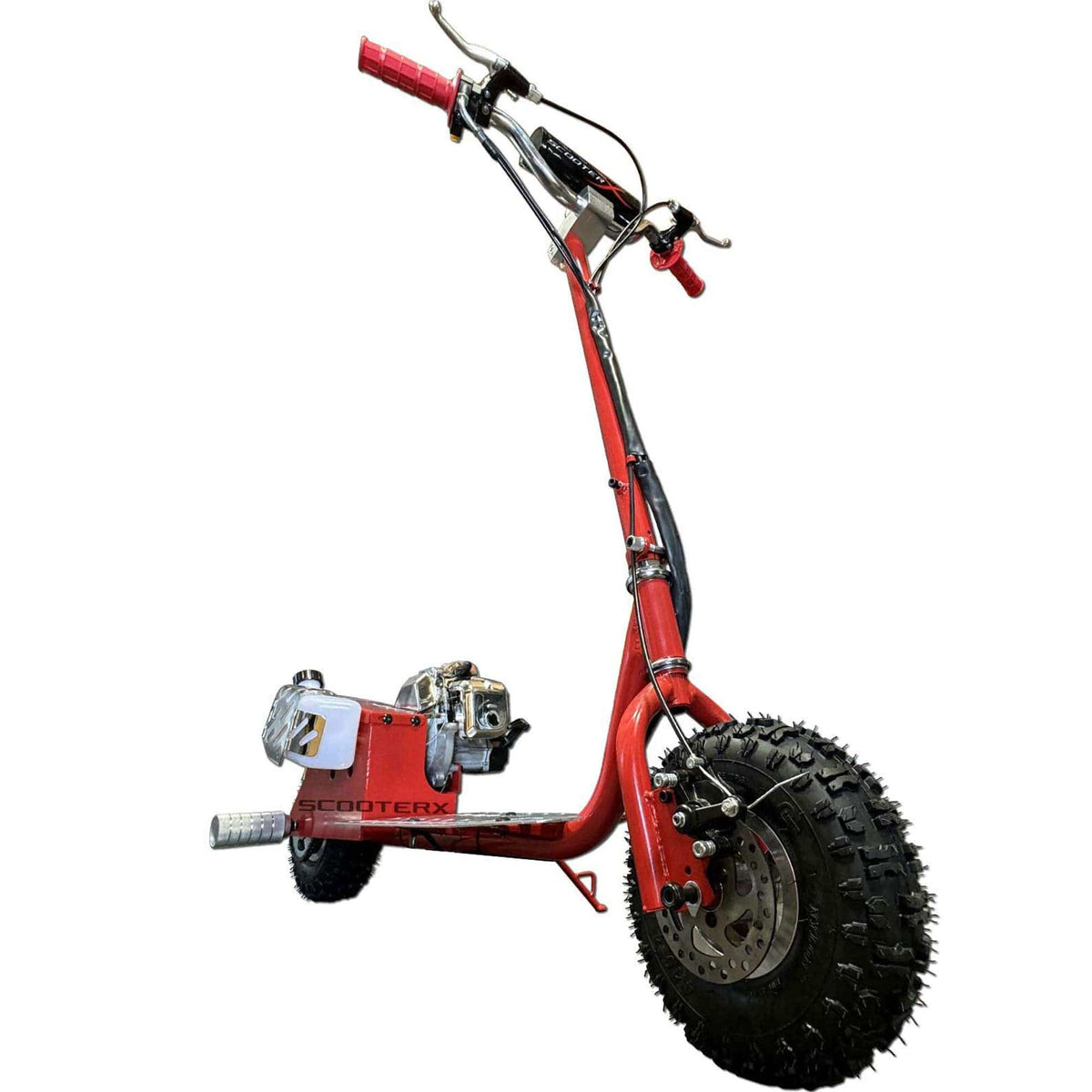 Mototec ScooterX Dirt Dog 49cc Black Gas Scooters MotoTec