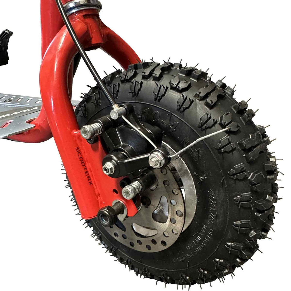 Mototec ScooterX Dirt Dog 49cc Black Gas Scooters MotoTec