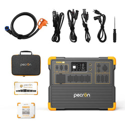 PECRON E3600LFP Portable Power Station 3600W 3072Wh (Pre-Order | Ships: End of June) Solar Generators PECRON