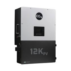 EG4 12kPV Hybrid Inverter | 48V | 12000W Input | 8000W Output | 120/240V Split Phase + EG4-WallMount Indoor Battery 280AH | 51.2V | 14.3kWh Energy Storage Systems EG4