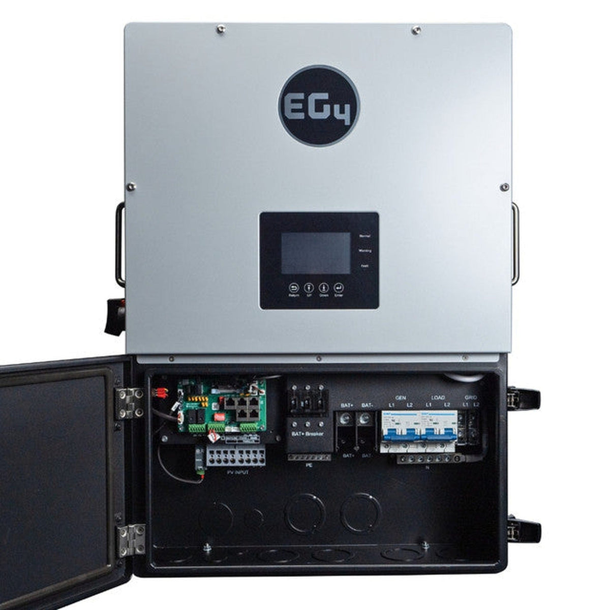 EG4 12kPV Hybrid Inverter All-In-One | 48V | 12000W Input | 8000W Output | 120/240V Split Phase | Rapid Shutdown (Rapid Shutdown RSD) | All-In-One Hybrid Solar Inverter Hybrid Inverters EG4