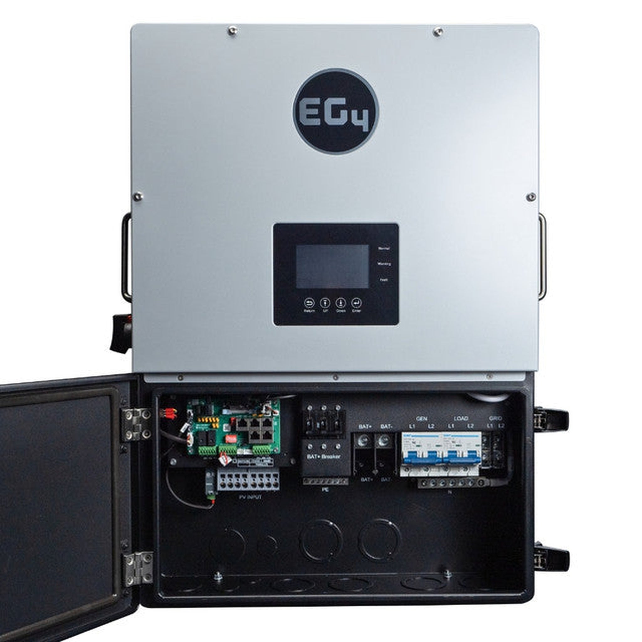 EG4 12kPV Hybrid Inverter All-In-One | 48V | 12000W Input | 8000W Output | 120/240V Split Phase | Rapid Shutdown (Rapid Shutdown RSD) | All-In-One Hybrid Solar Inverter Hybrid Inverters EG4