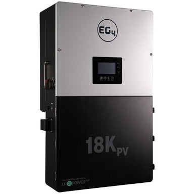 EG4 18KPV Hybrid Inverter All-In-One Solar Inverter | 18000W PV Input | 12000W Output | 48V 120/240V Split Phase | EG4-18KPV-12LV Inverters EG4