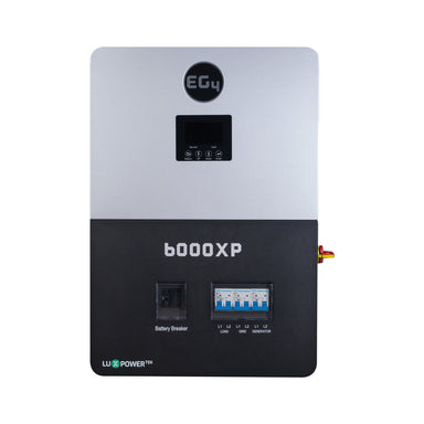 EG4 6000XP All-In One Off-Grid Inverter/Charger | 8000W PV Input | 6000W Output | 480V VOC Input | 48V 120/240V Split Phase | All-In-One Solar Inverter Hybrid Inverters EG4