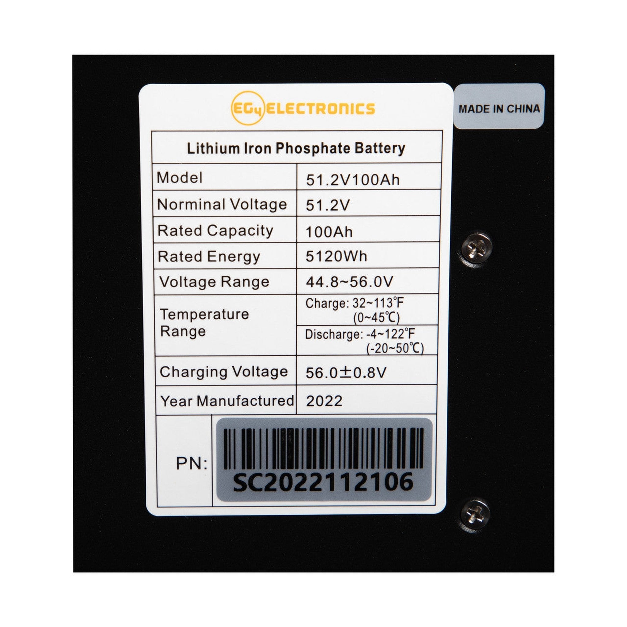 EG4 LL-S Lithium Battery | 48V 100AH | Server Rack Battery | UL1973, UL9540A Server Rack Batteries EG4