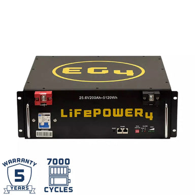 EG4 LifePower4 Lithium Battery 24V 200AH | Server Rack Battery | Solar Batteries EG4