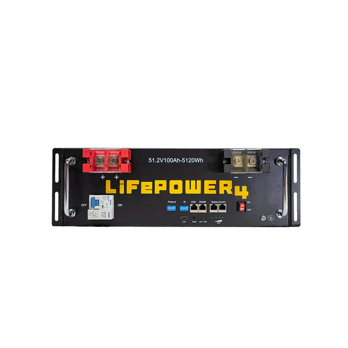 EG4 LifePower4 Lithium Battery 48V 100AH | V2 Server Rack Battery – Available in 2–6 Unit Bundles Server Rack Batteries EG4