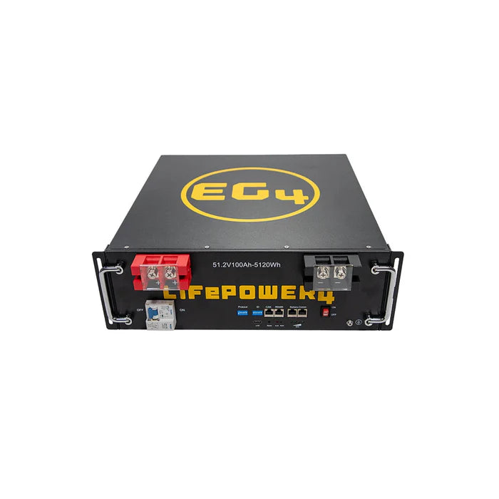 EG4 LifePower4 Lithium Battery 48V 100AH | V2 Server Rack Battery – Available in 2–6 Unit Bundles Server Rack Batteries EG4