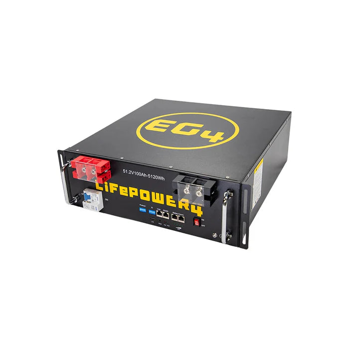 EG4 LifePower4 Lithium Battery 48V 100AH | V2 Server Rack Battery – Available in 2–6 Unit Bundles Server Rack Batteries EG4