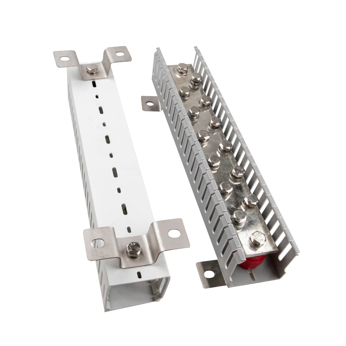 EG4 Buss Bar, 600 Amp w/12 - 5/16" Bolts [Red & Black]