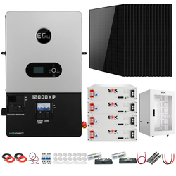 EG4 12000XP Complete Off-Grid Solar Kit | 7kW Solar | 20.4kWh Server Rack Batteries