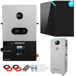EG4 12000XP Complete Off-Grid Solar Kit | 7kW Solar | 14-16kWh Wall Mount Batteries