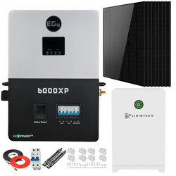 EG4 6000XP Complete Off-Grid Solar Kit | 3.32kW Solar | 10-16kWh Wall Mount Batteries