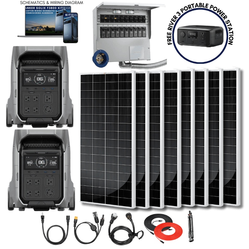 EcoFlow DELTA Pro 3 Fortress Kit EcoFlow