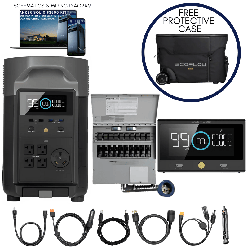 EcoFlow DELTA Pro Home Power Kit EcoFlow
