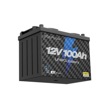 Ecoflow Lithium 12V 100Ah Deep Cycle LiFePO4 Battery Battery EcoFlow