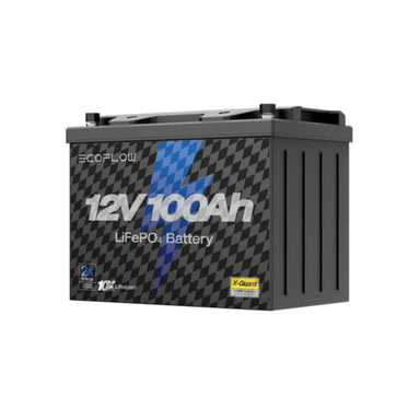 Ecoflow Lithium 12V 100Ah Deep Cycle LiFePO4 Battery Battery EcoFlow
