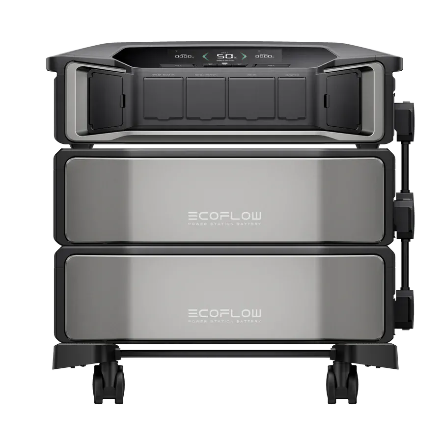 EcoFlow DELTA Pro Ultra - Whole-Home Backup System Solar Generators EcoFlow 1 x Inverter 2 x Batteries - 12.288kWh No Smart Home Panel 2