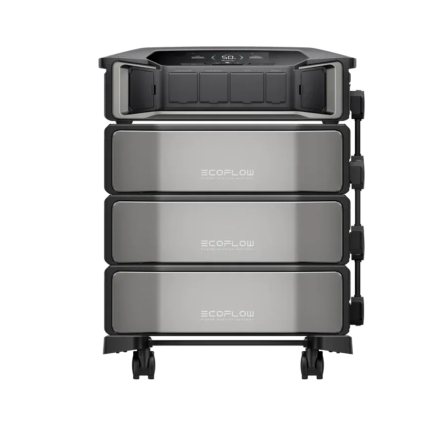 EcoFlow DELTA Pro Ultra - Whole-Home Backup System Solar Generators EcoFlow 1 x Inverter 3 x Batteries - 18.432kWh No Smart Home Panel 2