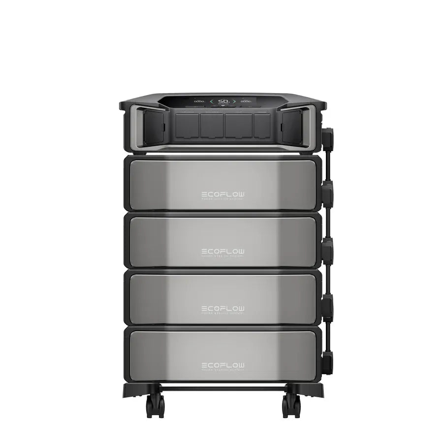 EcoFlow DELTA Pro Ultra - Whole-Home Backup System Solar Generators EcoFlow 1 x Inverter 4 x Batteries - 24.576kWh No Smart Home Panel 2