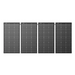 Ecoflow 125W Bifacial Modular Solar Panel Solar Panels EcoFlow 4 x 125W Bifacial Modular Solar Panel