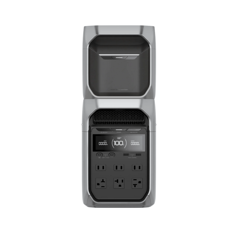 ecoflow 4800w battery generator EcoFlow Delta 3 Plus Power Station + Delta 3 Extra Battery