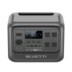 BLUETTI Elite 100 V2 Portable Power Station | 1,800W 1,024Wh