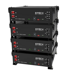 Epoch 48V 100Ah 5.12kWh - Self-Heating Server Rack Lithium Battery