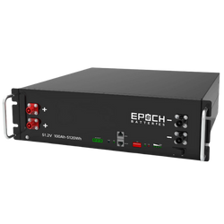 Epoch 48V 100Ah 5.12kWh - Self-Heating Server Rack Lithium Battery