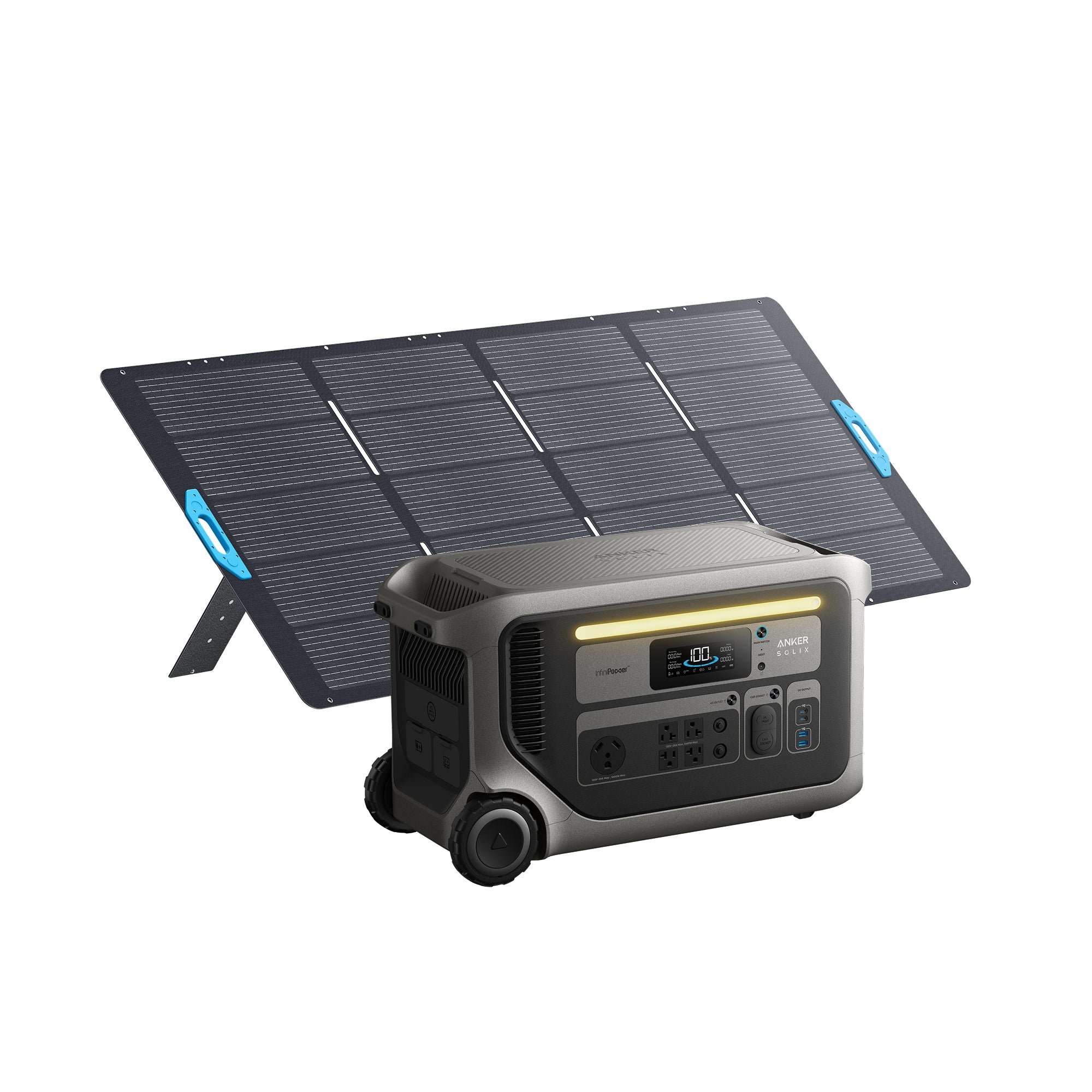 Anker SOLIX F3000 Portable Power Station + 400W Solar Panel
