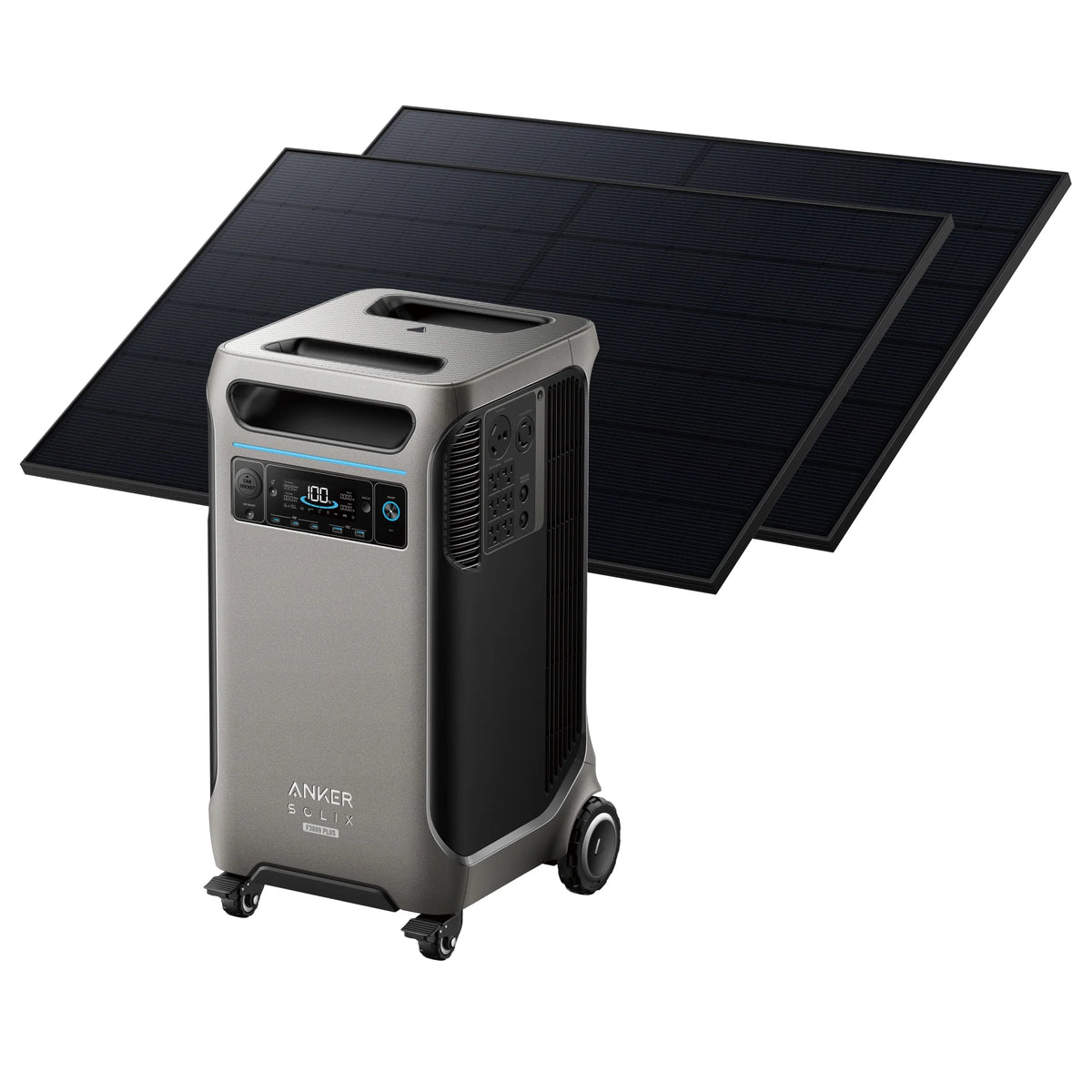 Anker Solix F3800 Plus Portable Power Station & Solar Panel Anker Solix F3800 Plus Portable Power Station & Solar Panel