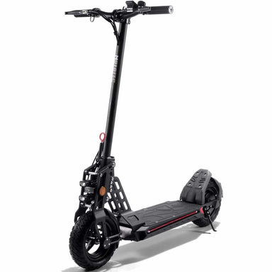 MotoTec Free Ride 48v 600w Lithium Electric Scooter Electric Scooters MotoTec Black