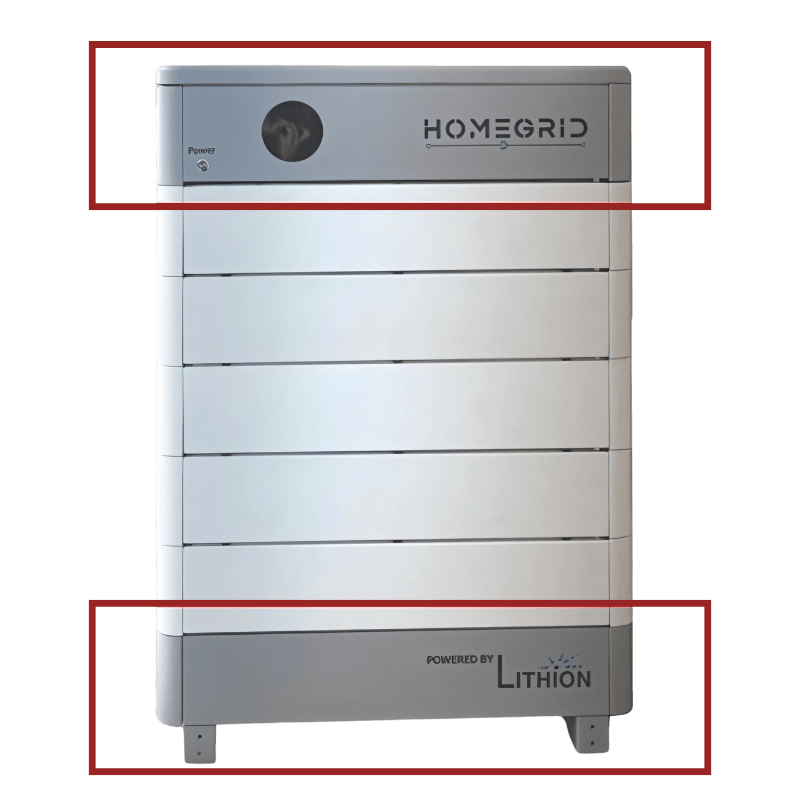 HomeGrid STACK'D Base + BMS Module – Lithium Battery Management System Batteries HomeGrid