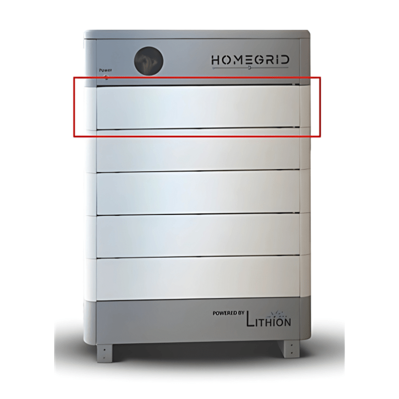 HomeGrid STACK'D Battery Module – 4.8kWh Lithium Home Battery (Standard Unit) Batteries HomeGrid