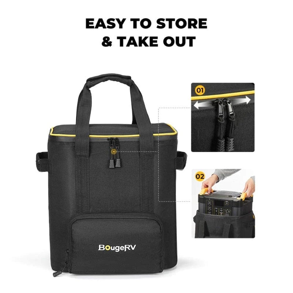 Carrying Bag for BougeRV Portable Fort 1500 Power Station