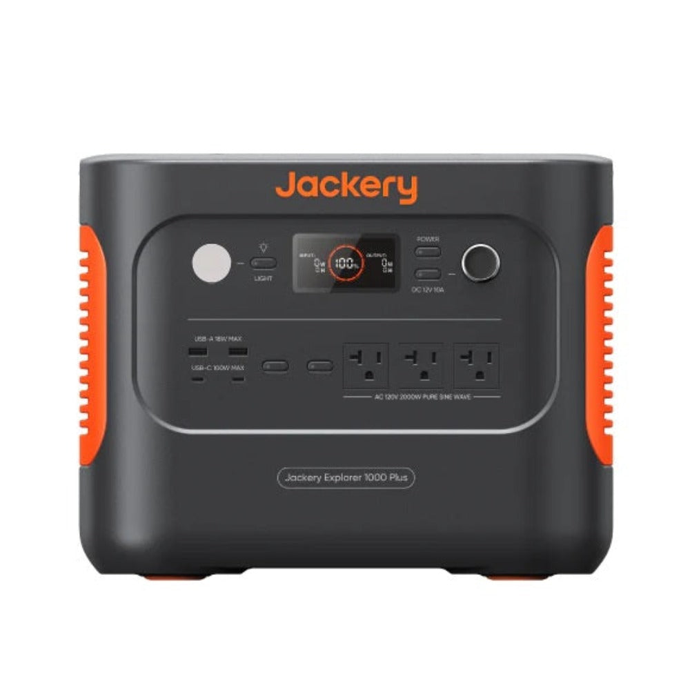 Jackery Explorer 1000 Plus Portable Power Station Without Handle