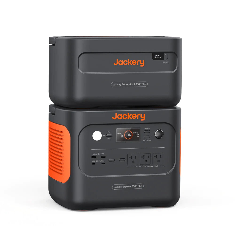 Jackery Explorer 1000 Plus Portable Power Station(Explorer 1000 Plus Kit (2.5kWh))