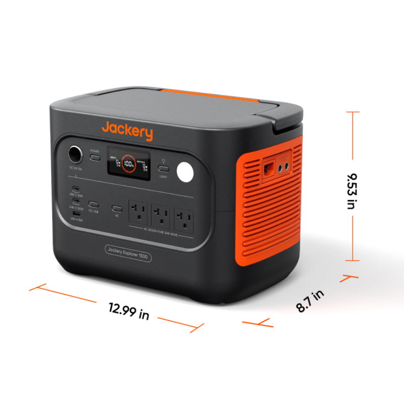 Jackery Explorer 1500 V2 Portable Power Station