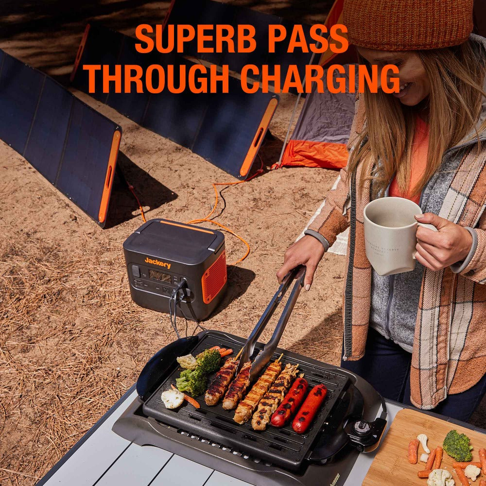 Jackery Explorer 2000 Pro Portable Power Station With Superb Pass Through Charging