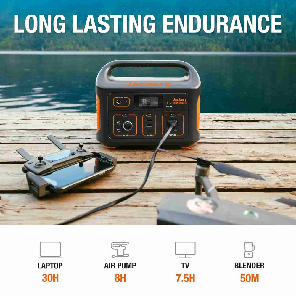 Jackery Explorer 500 Portable Power Station Long Lasting Endurance