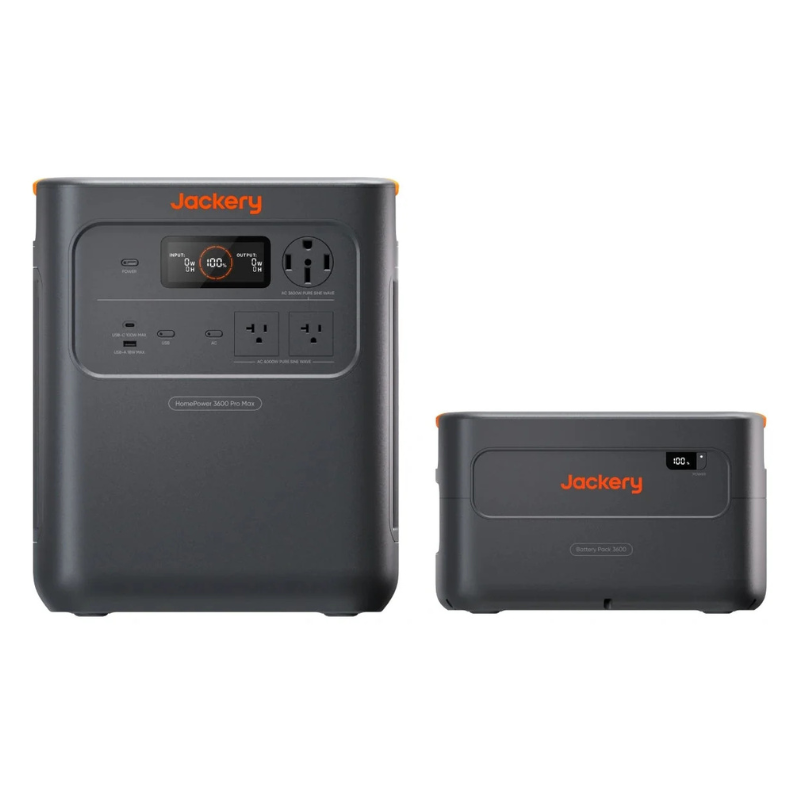 Jackery HomePower 3600 Pro Max + Battery Pack 3600