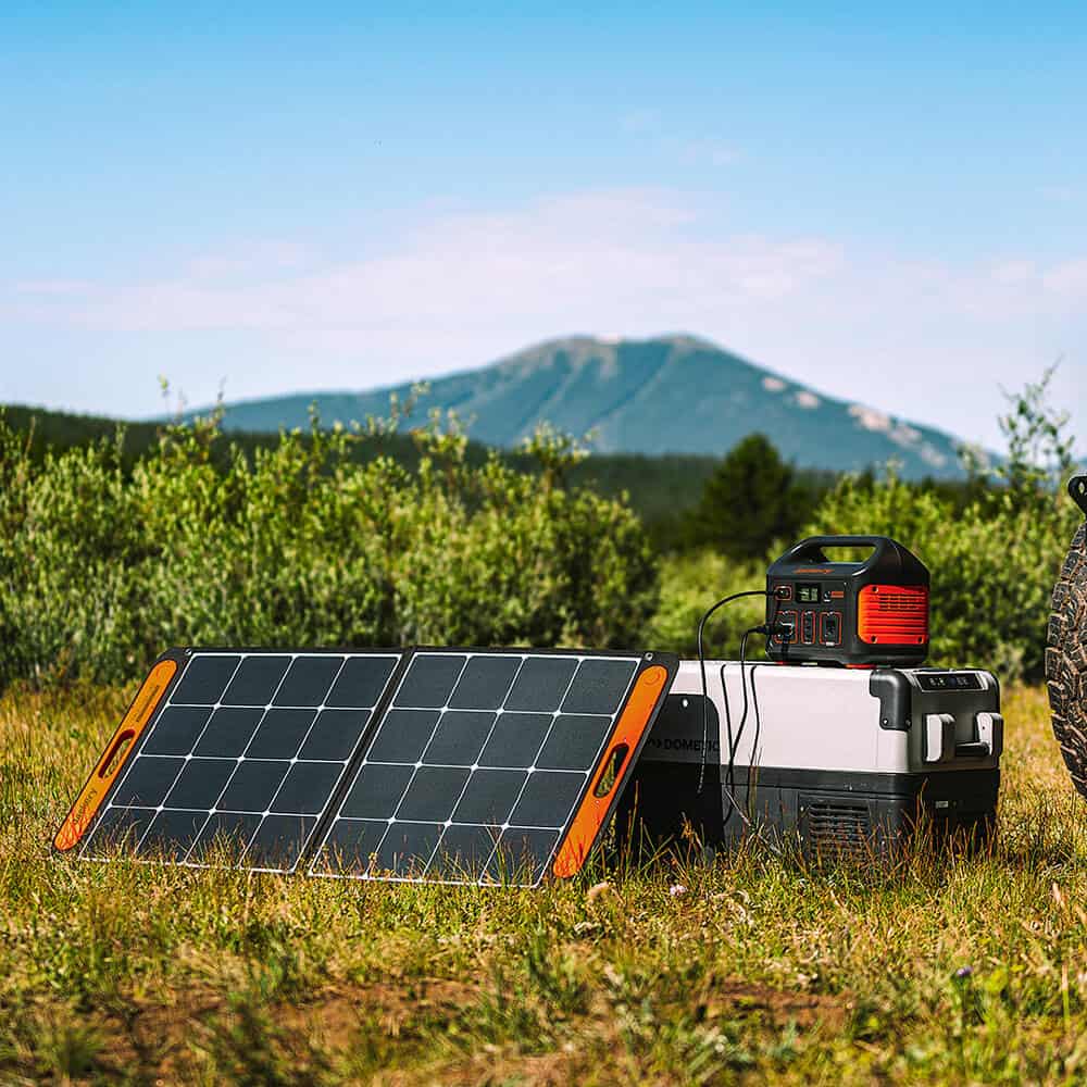 Jackery Solar Generator 500 In Use