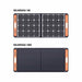 Jackery SolarSaga 100W and 100X Solar Panel