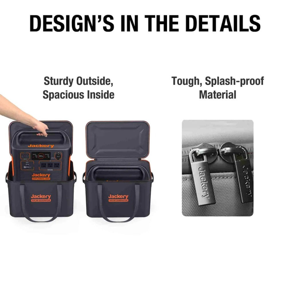 Jackery Upgraded Carrying Case Bag for Explorer 880/1000/1000 Pro (M) Design's In The Details