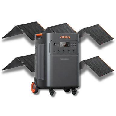 Jackery Explorer 5000 Plus + 2 x Jackery SolarSaga 500 X Portable Power Station Jackery